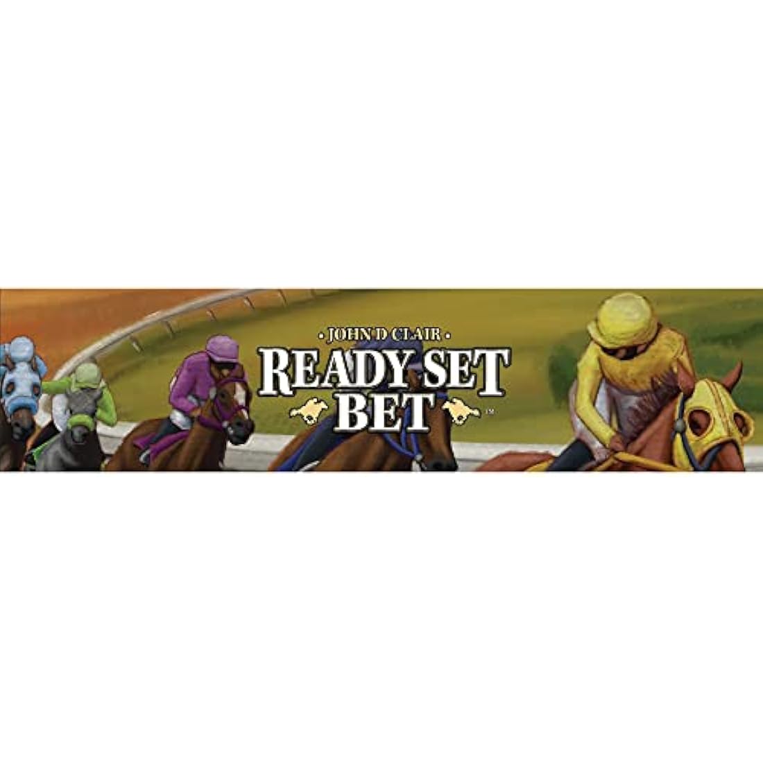 Alderac Ready Set Bet Board Game – Horse Racing Party Game for 2-9 Players