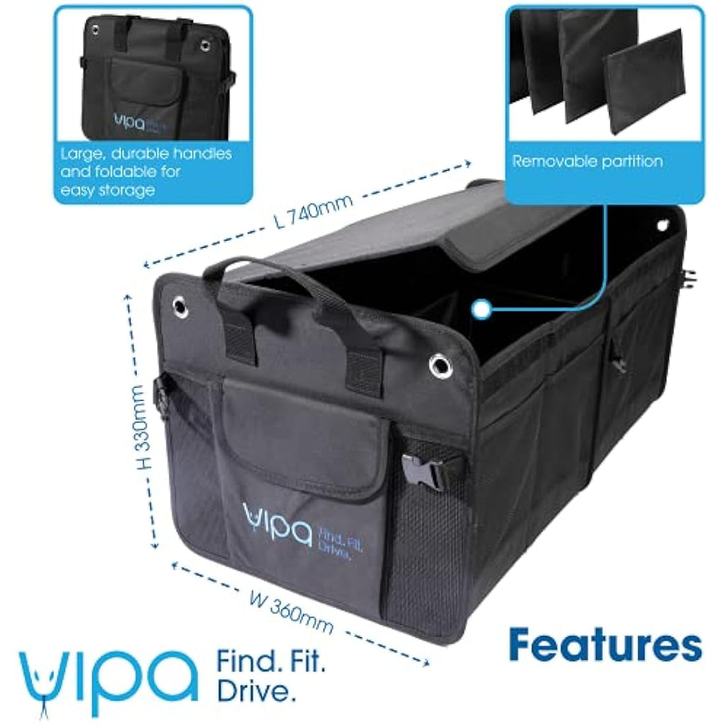 Universal Car Boot Organiser – Large Durable Trunk Tidy