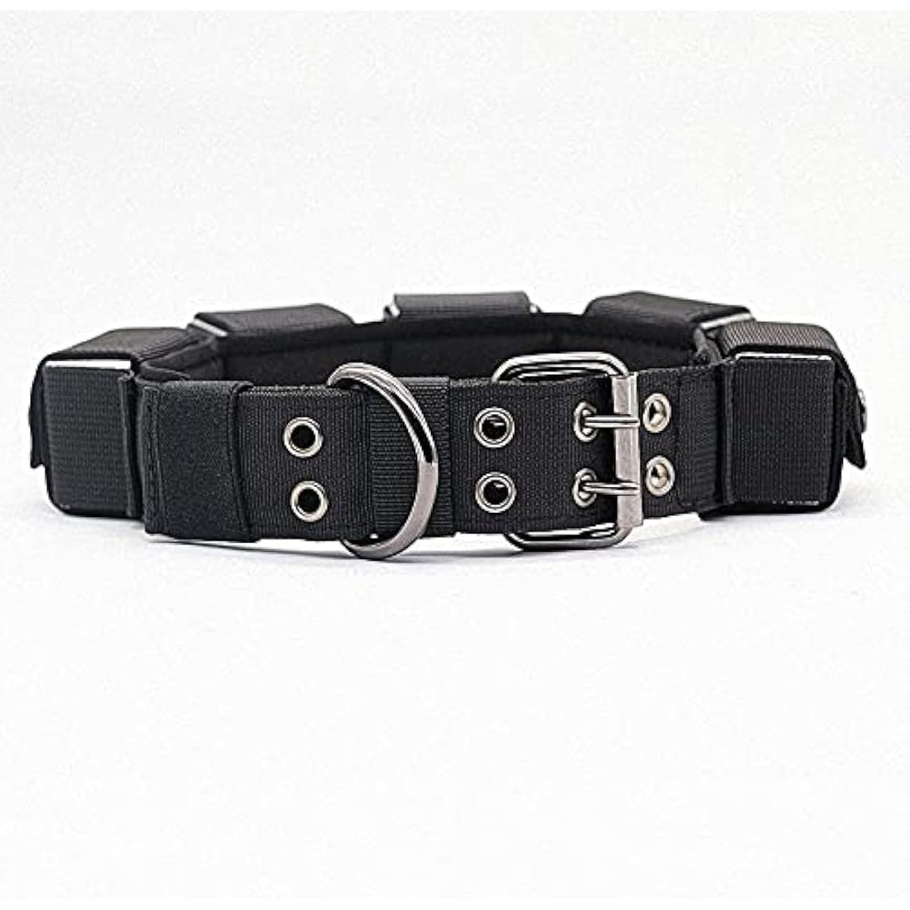 Walktime Tactical Weighted Dog Collar for Muscle Building & Training