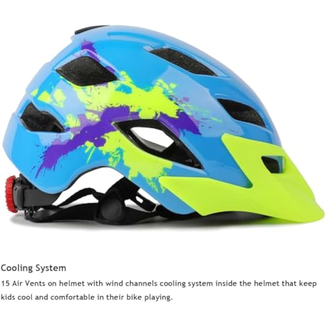 Exclusky Kids Bike Helmet | Adjustable Safety Gear for Ages 5-13