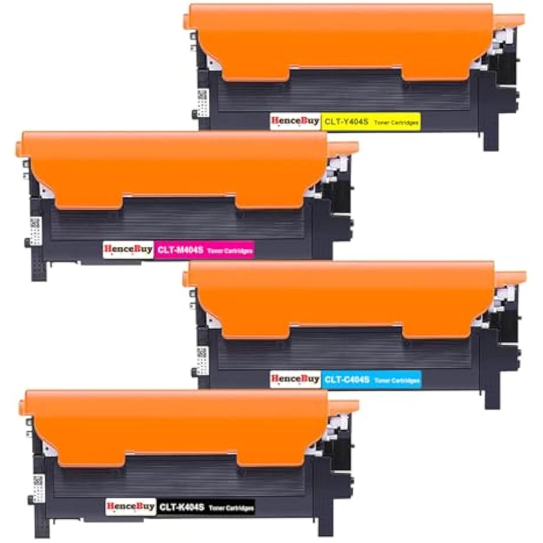 HenceBuy CLT-P404C Toner Cartridge 4-Pack for Samsung Xpress SL-C430 C480