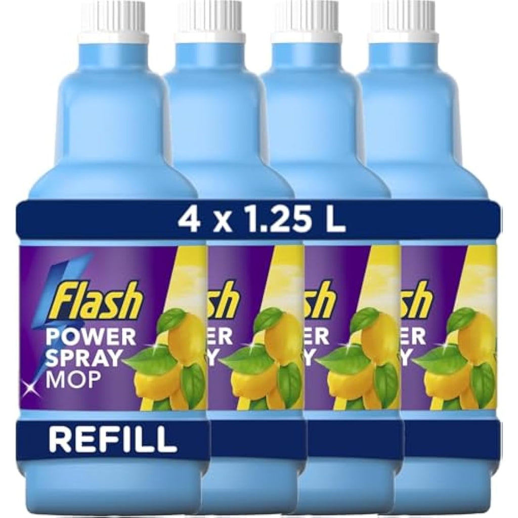 Flash Power Spray Mop Multi-Surface Floor Cleaner Citrus Fresh 5L