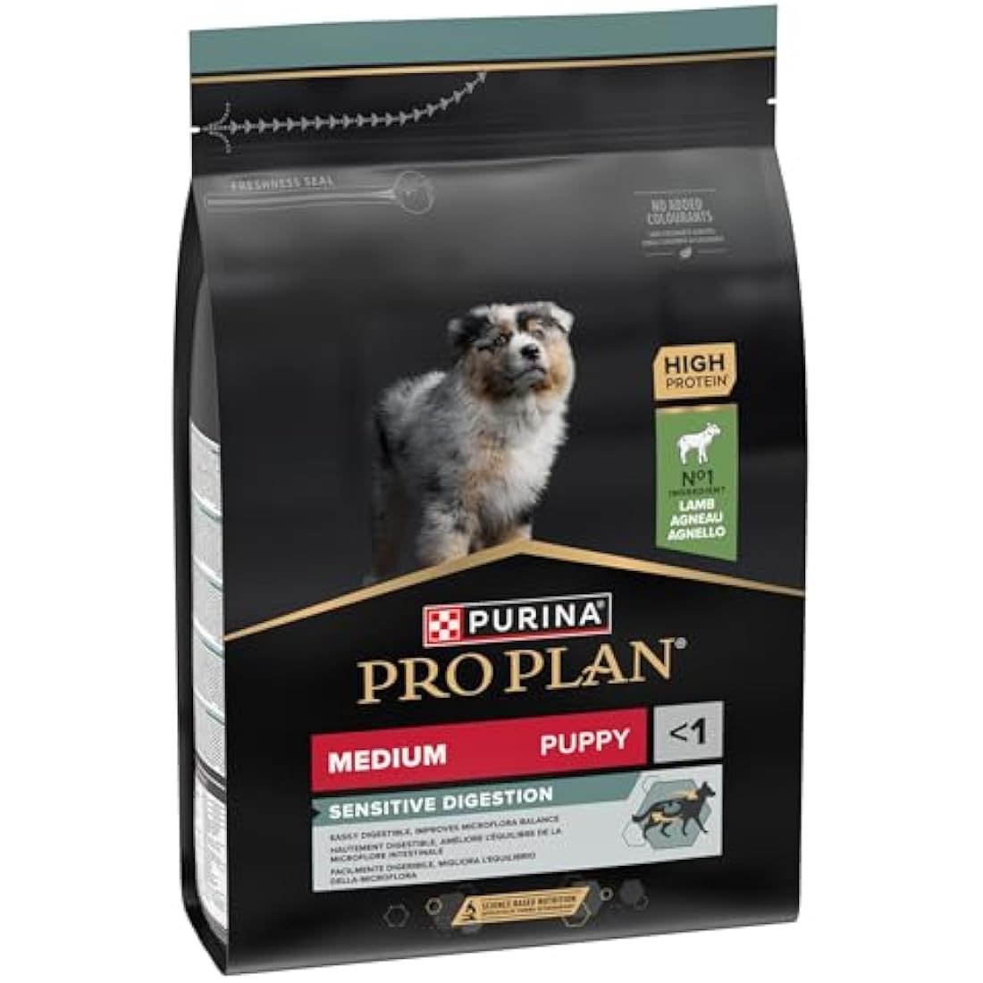 Purina Pro Plan Medium Puppy Sensitive Digestion Lamb Dog Food - 3kg