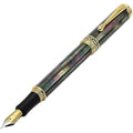 Xezo Maestro Fountain Pen | Tahitian Black Mother of Pearl | Fine Nib