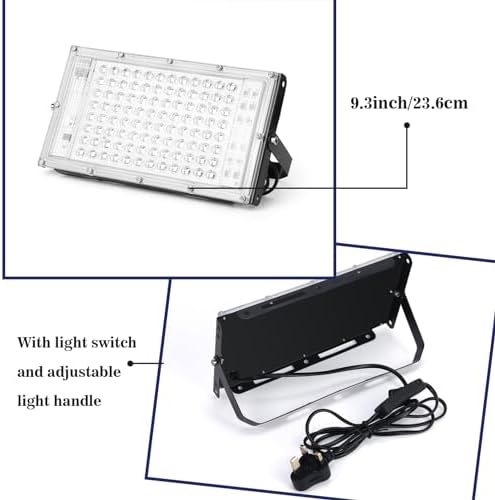 Caydo 50W UV Screen Printing Exposure Light with Adjustable Stand