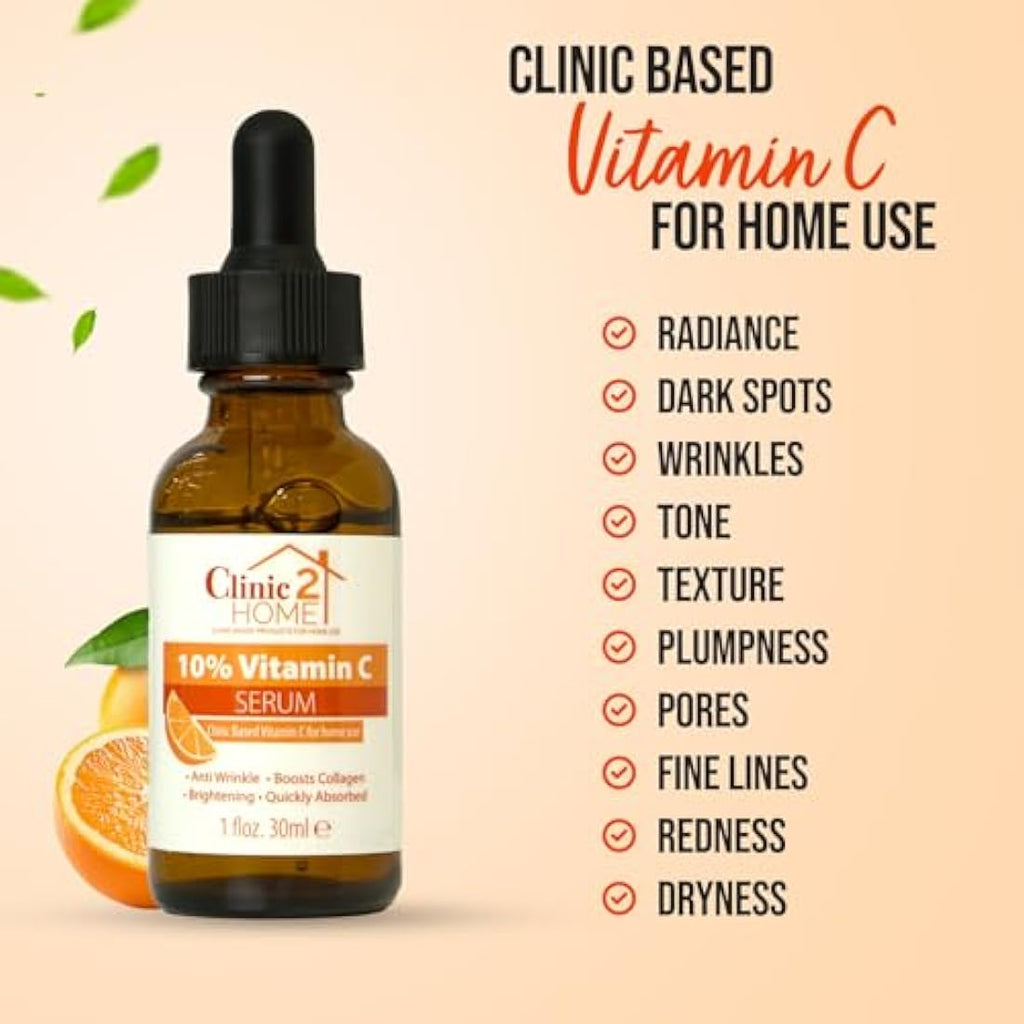 Vitamin C Serum – 10% Anti-Aging & Brightening Formula