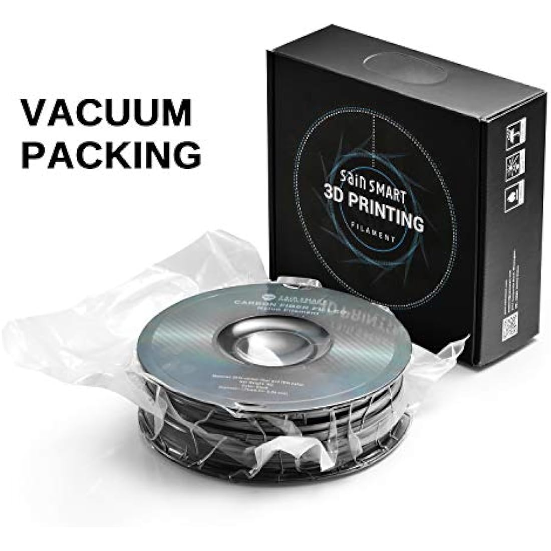 SainSmart ePA-CF Carbon Fiber Nylon 3D Printer Filament, 1.75mm, 1kg