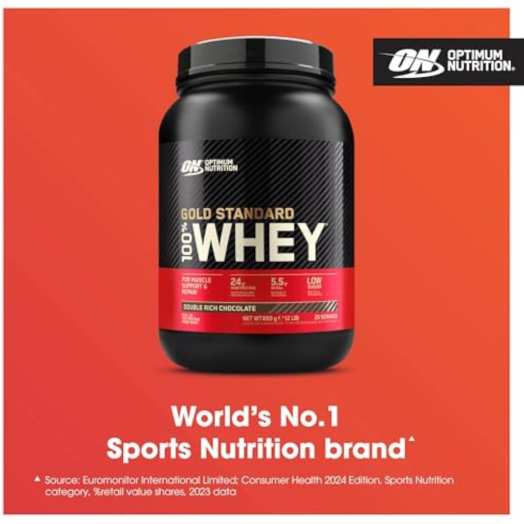 Optimum Nutrition Gold Standard Whey Protein - Double Rich Chocolate - 899g