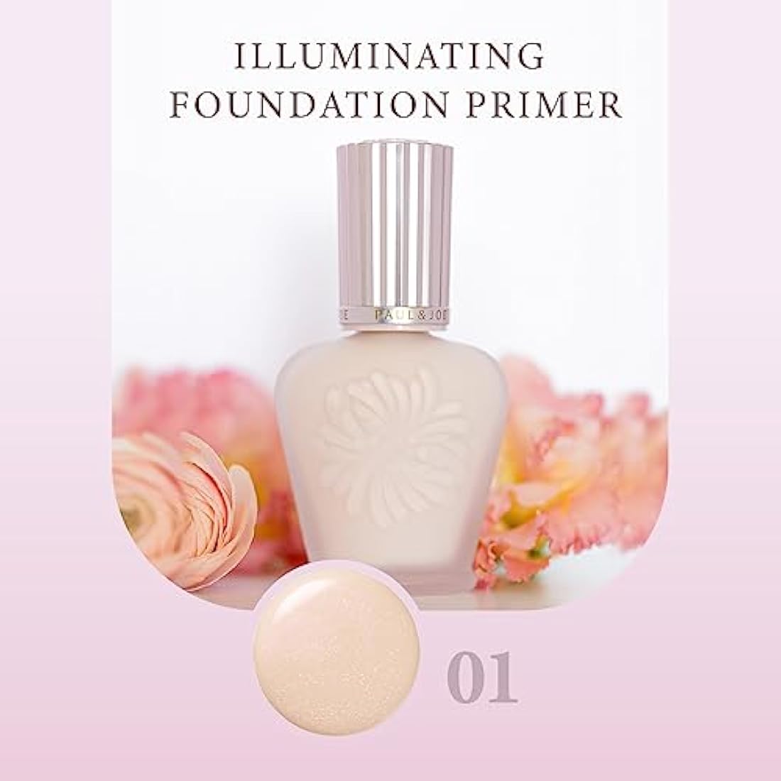 PAUL & JOE Illuminating Foundation Primer - 01 Lavender Pearl (30ml)
