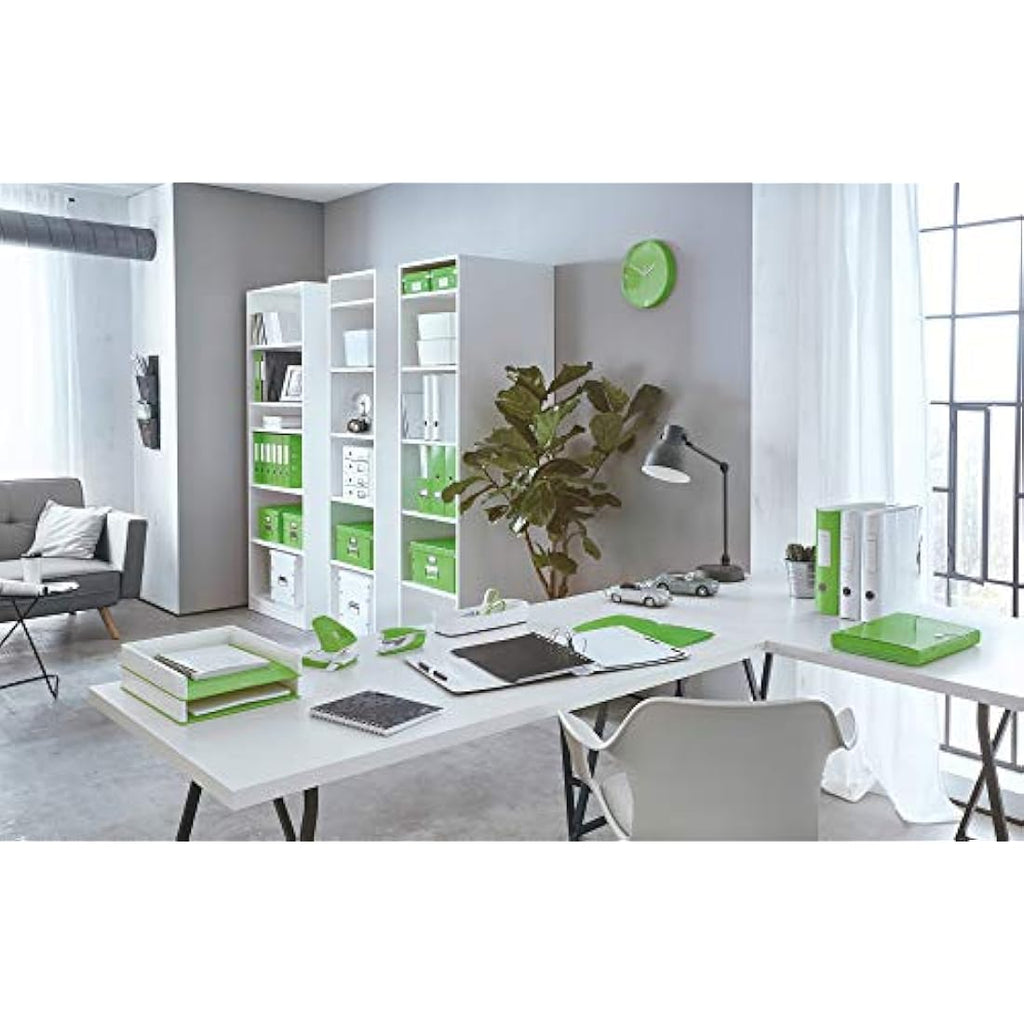 Leitz Click & Store A4 Storage Box – Foldable Green Document Organizer