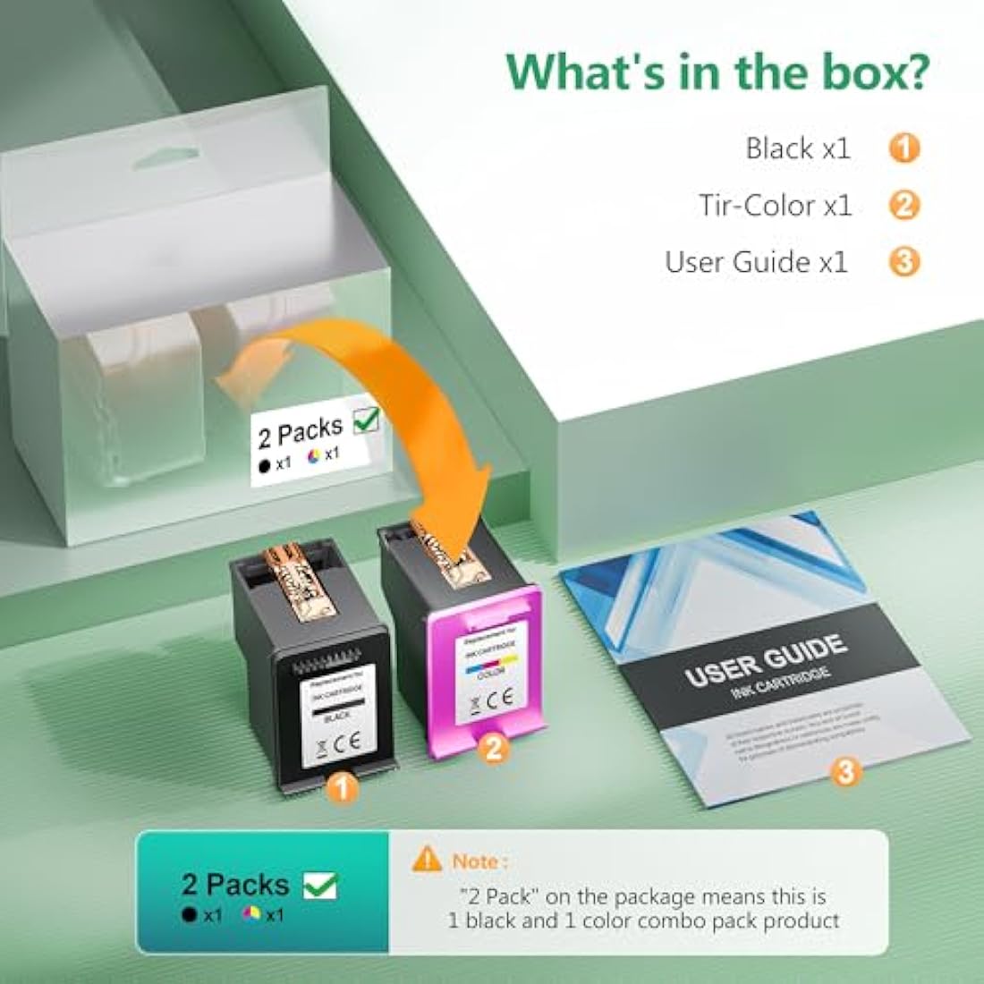 LIFOR PG-575XL CL-576XL Ink Cartridges for Canon Pixma TS3550i TR4750i