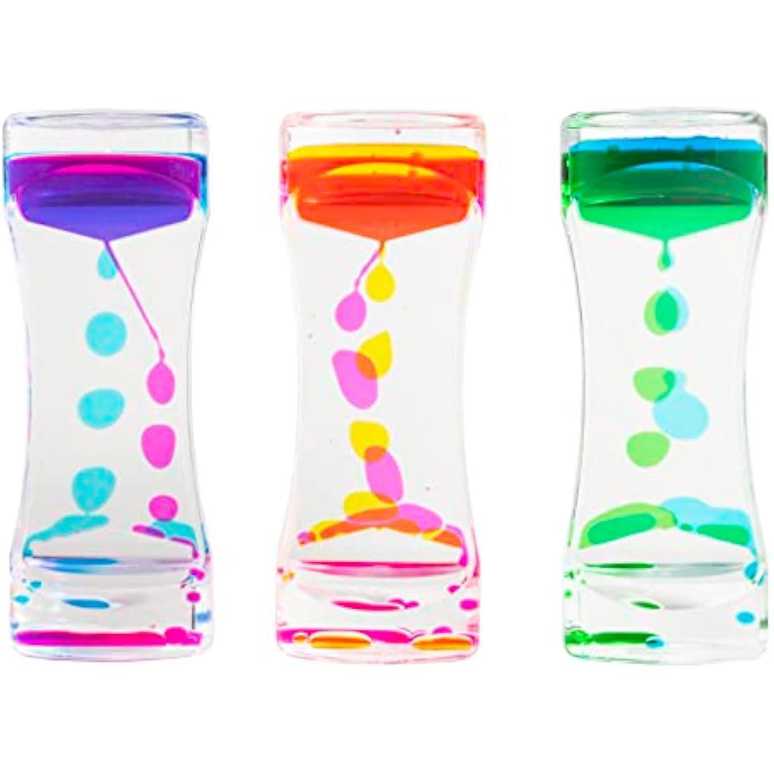 Jolof Store Liquid Motion Sensory Timer for Autism & ADHD – Pink & Blue