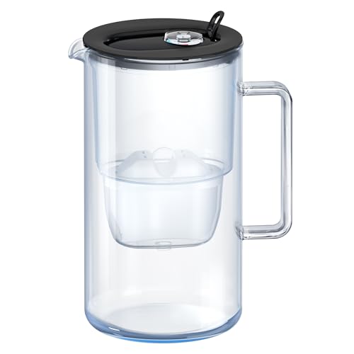 Aquaphor Glass Water Filter Jug – 2.5L Premium Carafe with Maxfor+ Filter
