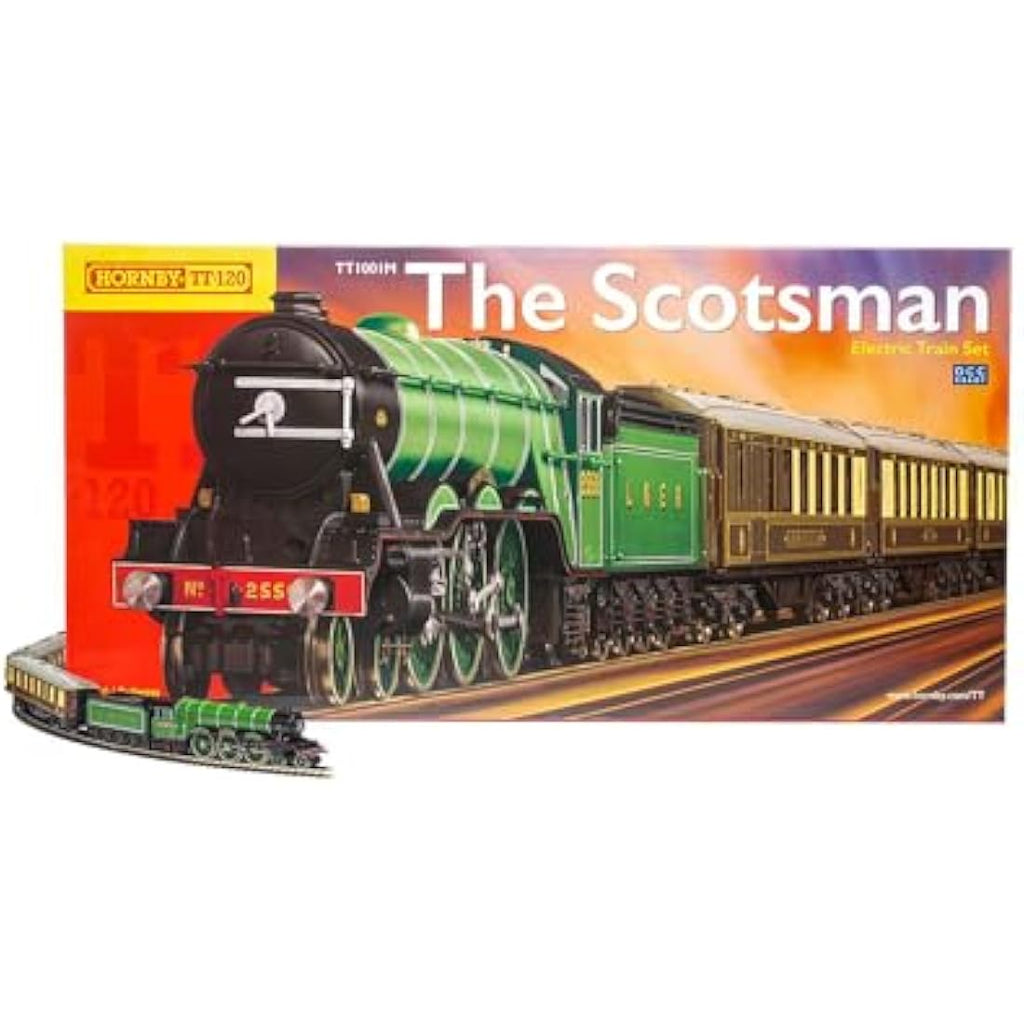 Hornby The Scotsman TT Gauge Train Set – 1:120 Scale Electric Model Kit