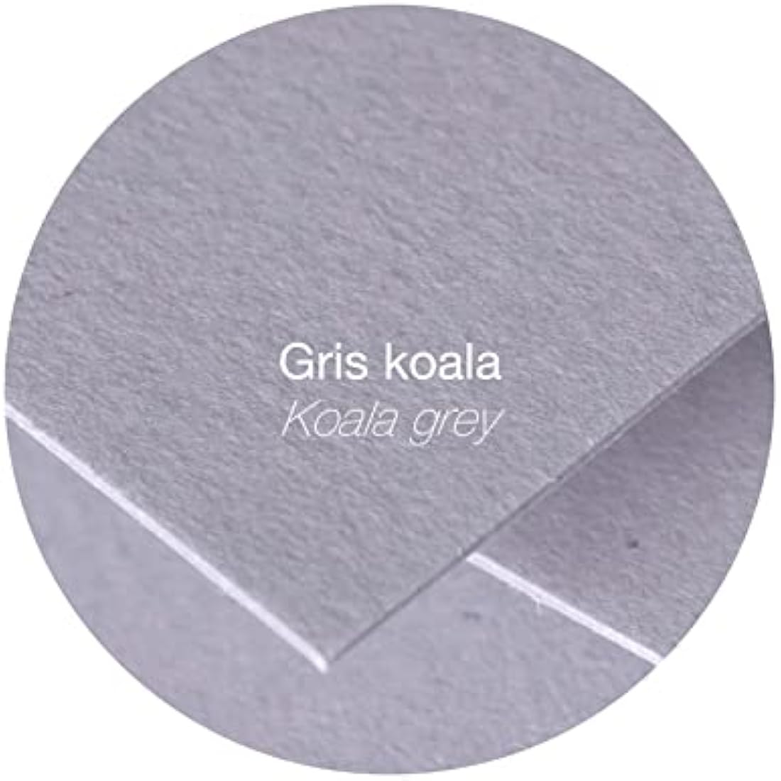 Clairefontaine Pollen Square Envelopes – Koala Grey 140mm (Pack of 20)