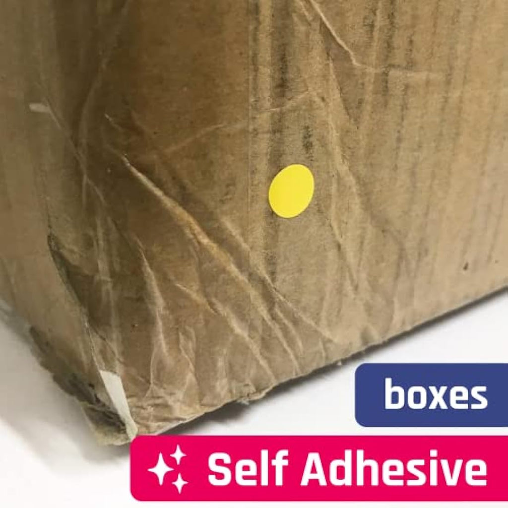 Jolof Store 10mm Round Blue Dot Stickers - 15,000 Self-Adhesive Labels