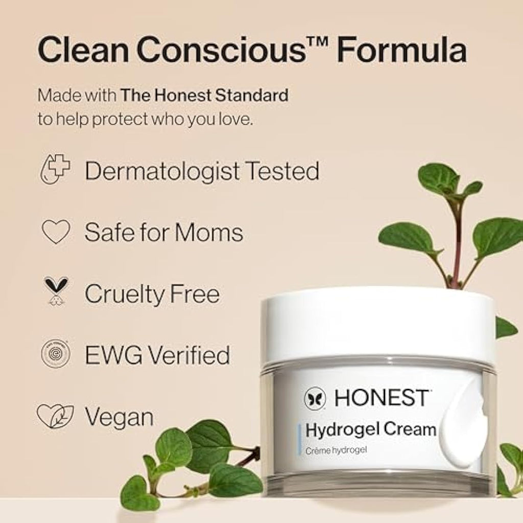 Honest Hydrogel Cream – Firming Face Moisturizer for Radiant Skin