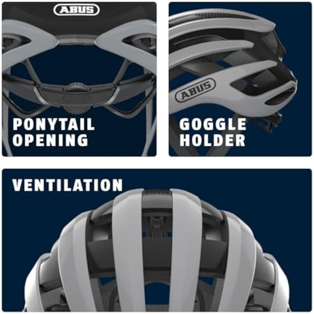 ABUS AirBreaker Road Bike Helmet – Lightweight Aerodynamic Cycling Helmet