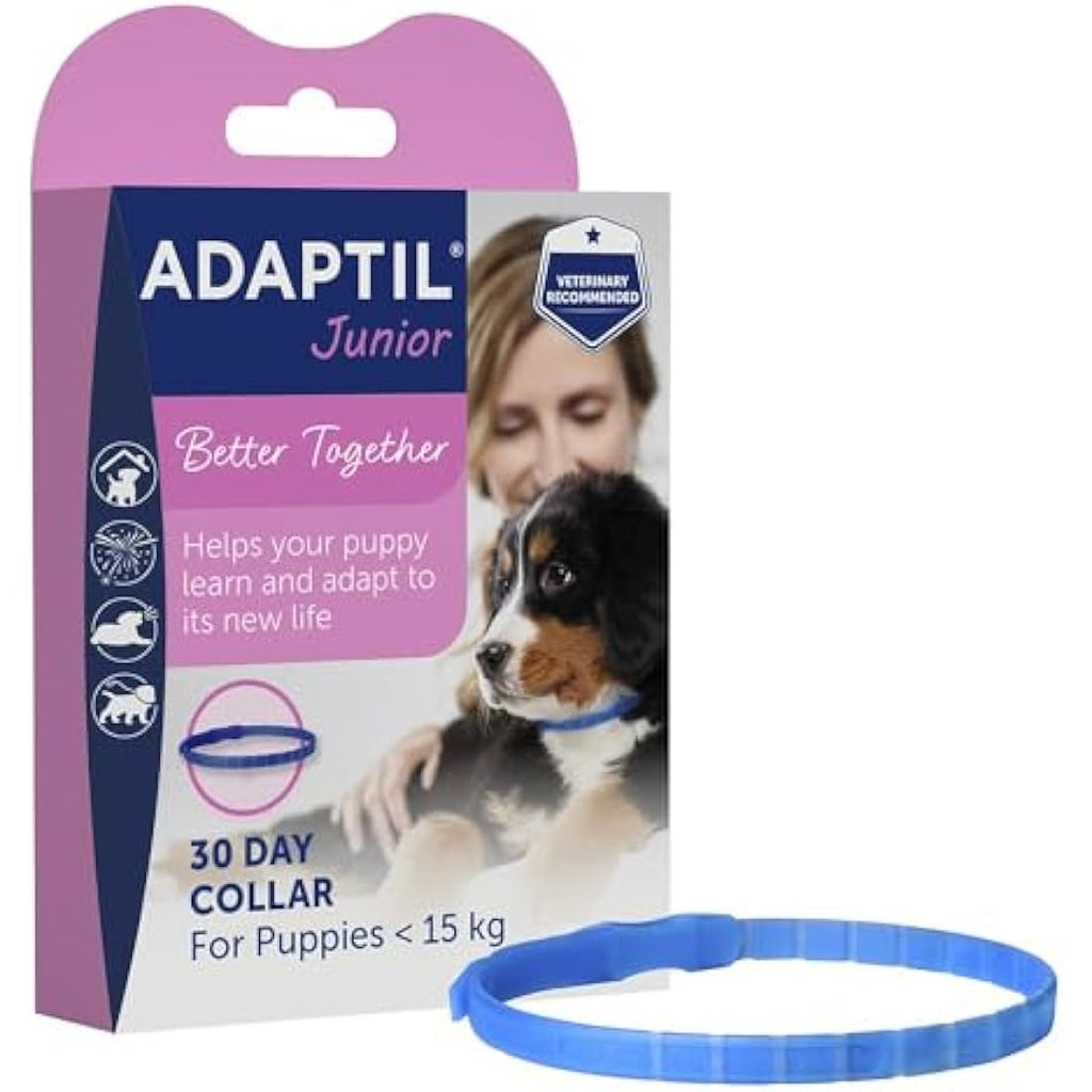 Adaptil Junior Puppy Calming Collar – Adjustable Pheromone Dog Collar