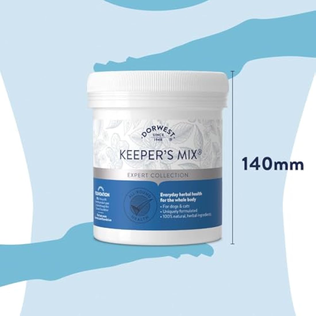 Dorwest Herbs Keeper’s Mix | Natural Herbal Supplement for Pets | 500g