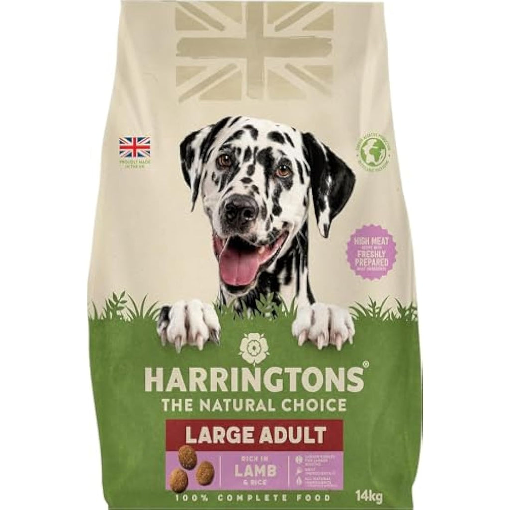 Harringtons Large Breed Dry Dog Food | Lamb & Rice | Natural - 14kg