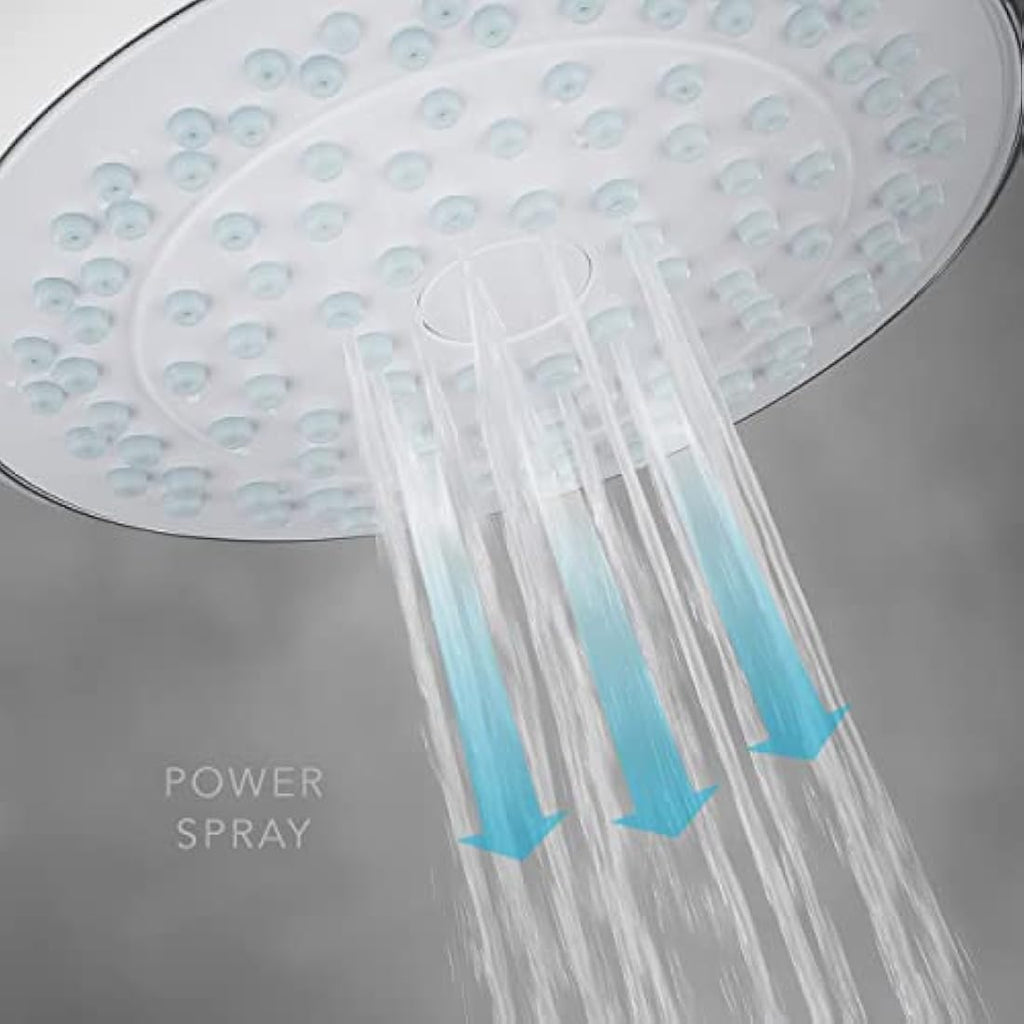 Mira Showers Logic Handheld Showerhead | 4 Spray Chrome - 2.1605.176