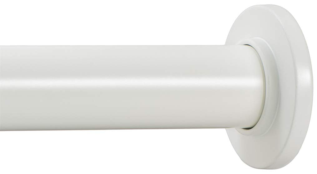 Ivilon Heavy Duty Tension Curtain Rod | 24-36 Inch Rustproof Ivory
