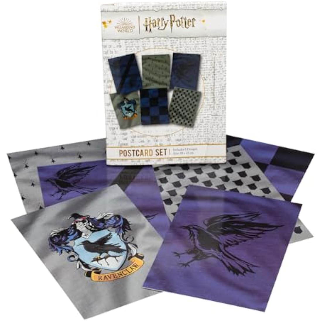 Harry Potter Ravenclaw Crest Premium Gift Set with Insulated Bottle