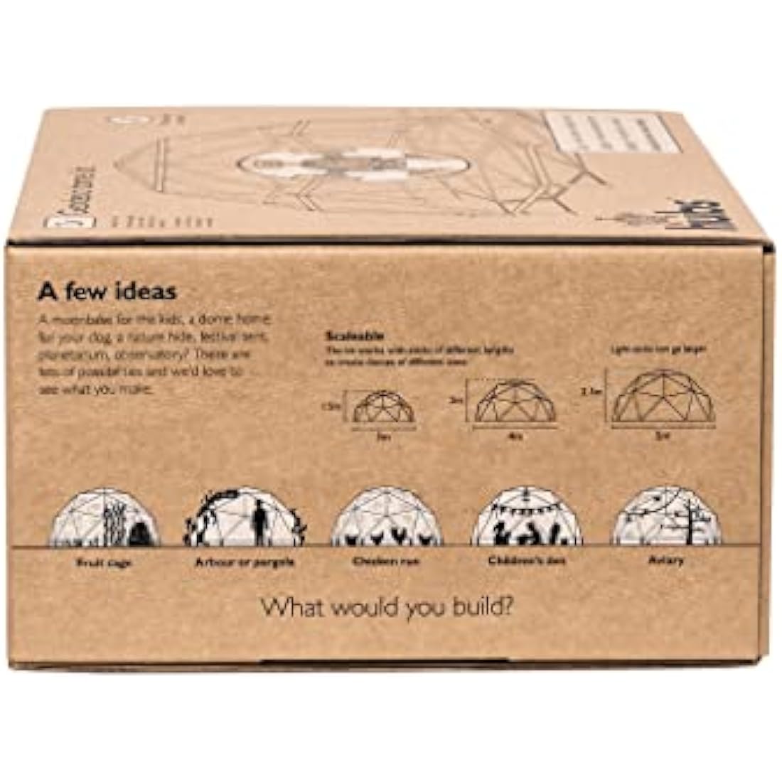 Geodesic Dome Kit – DIY Scalable Garden Structure