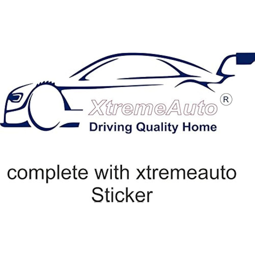 Xtremeauto Universal RS Car Seat Covers and Floor Mat Set - Yellow