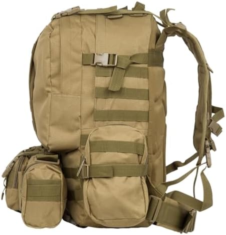 55L Military Tactical Backpack | Molle Hiking Rucksack