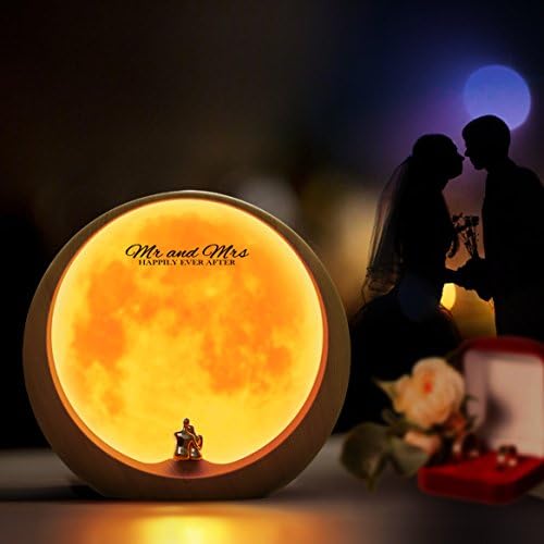 Mamre Moon Ambient Light – Dimmable DIY Romantic Night Light Decor