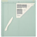 Vaessen Creative Scoring Board 30.5cm | Mint Green Paper Craft Tool