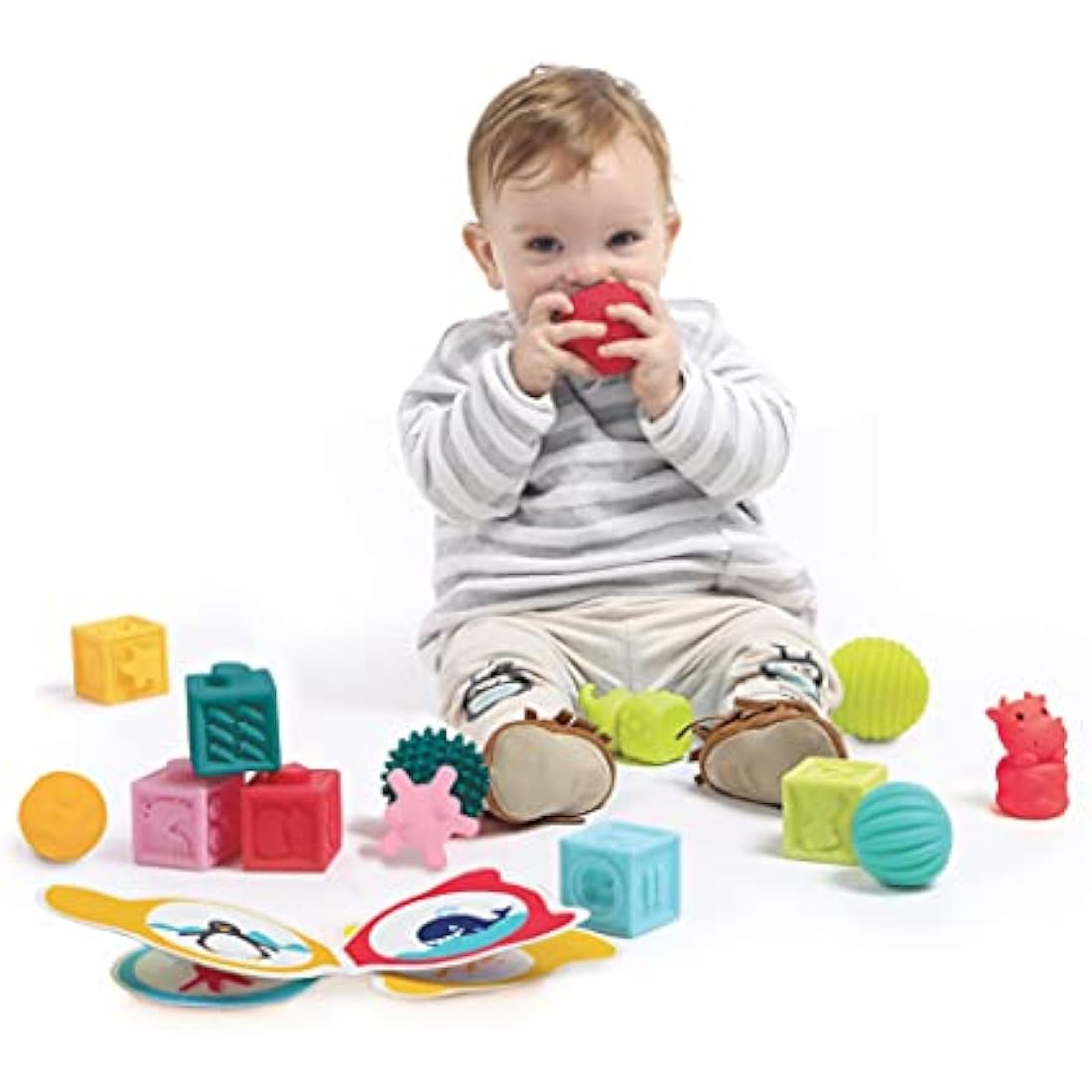LUDI Spring Learning Box – Baby and Toddler Playpen for Motor Skills