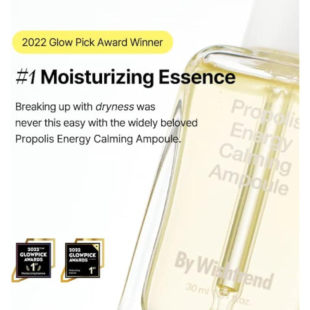 By Wishtrend Propolis Energy Calming Ampoule - Soothing Serum for Acne