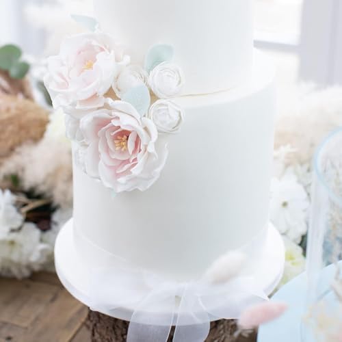Satinara White Sugar Paste | Palm Oil Free Fondant Icing - 3kg