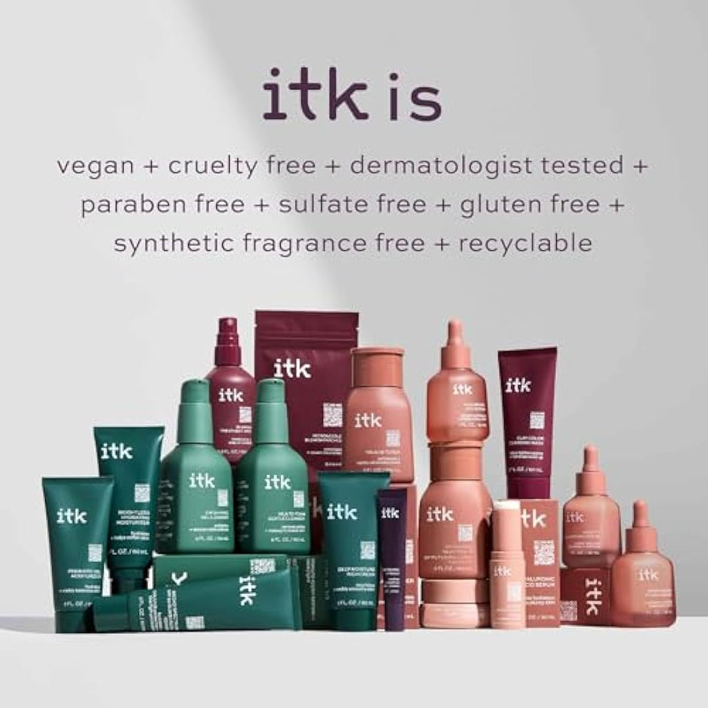 ITK Deep Moisture Rich Cream for Dry Skin - Hydrating Face Moisturizer