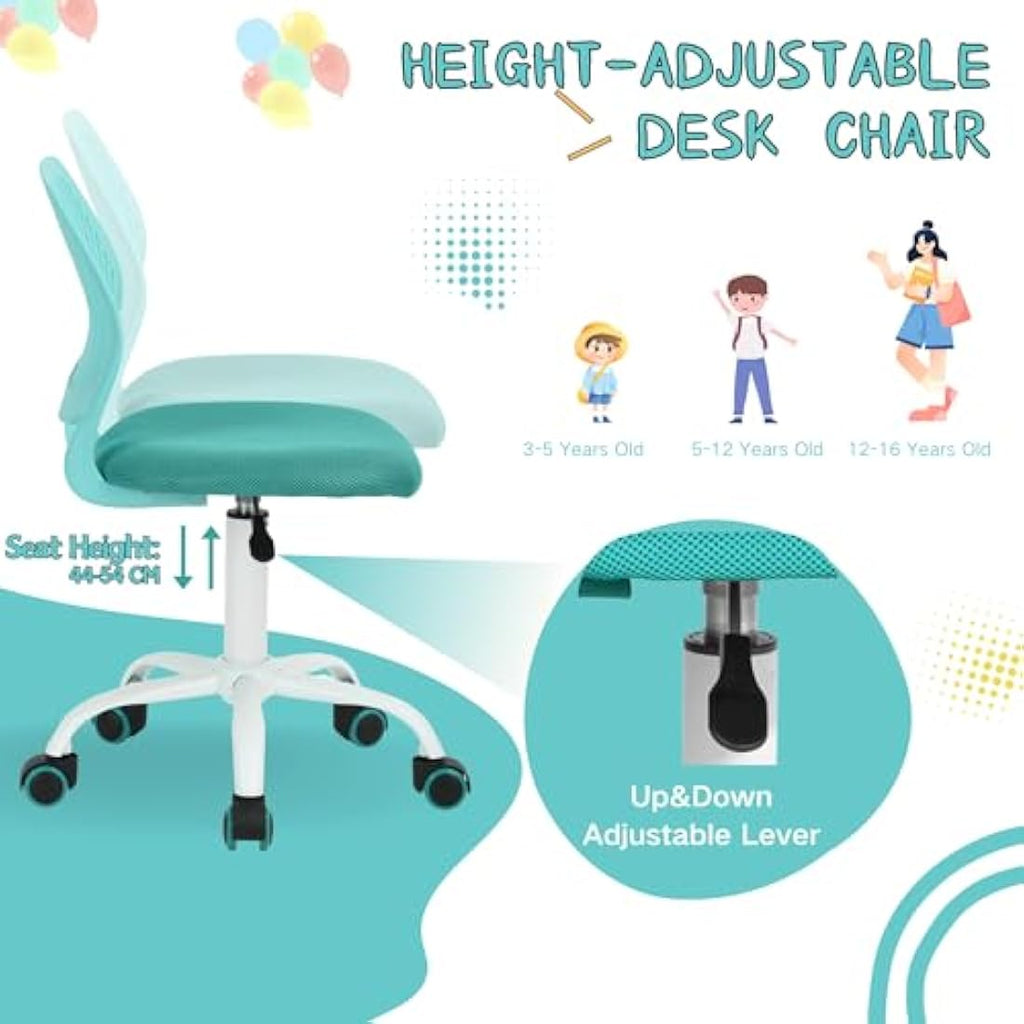 Homy Casa Ergonomic Swivel Desk Chair - Adjustable Mesh Task Chair