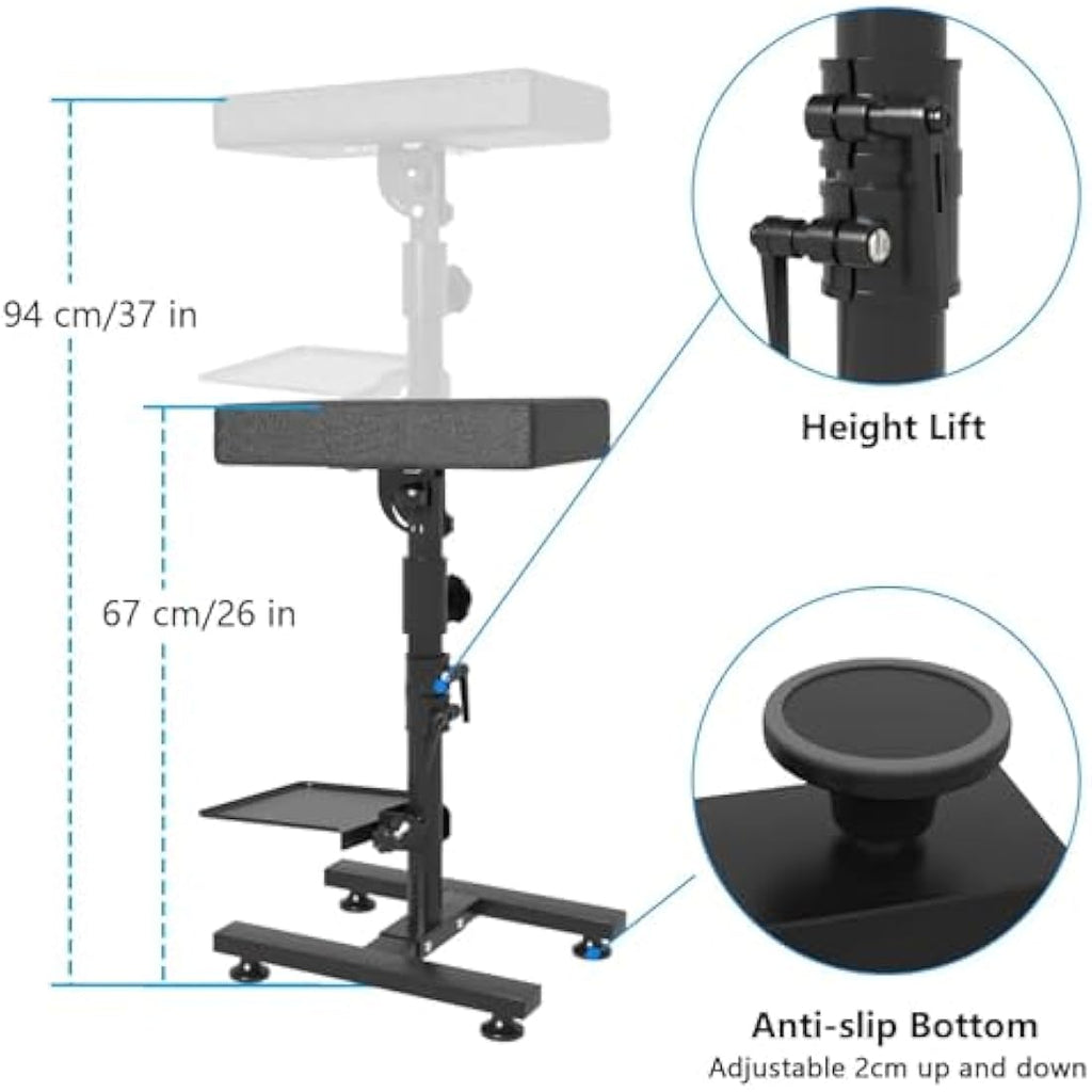 ANDNICE Tattoo Armrest – Heavy Duty Adjustable H-Base Stand