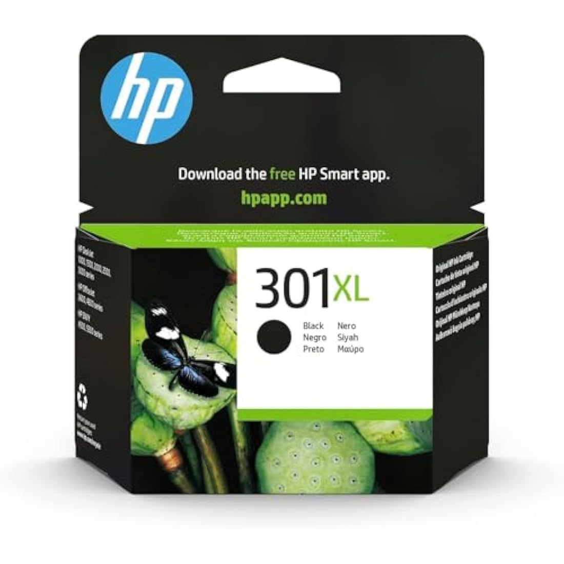 HP 301XL Black Original Ink Cartridge (CH563EE) for DeskJet & Envy