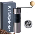 KINGrinder K6 Manual Coffee Grinder | Stainless Steel Conical Burr Mill