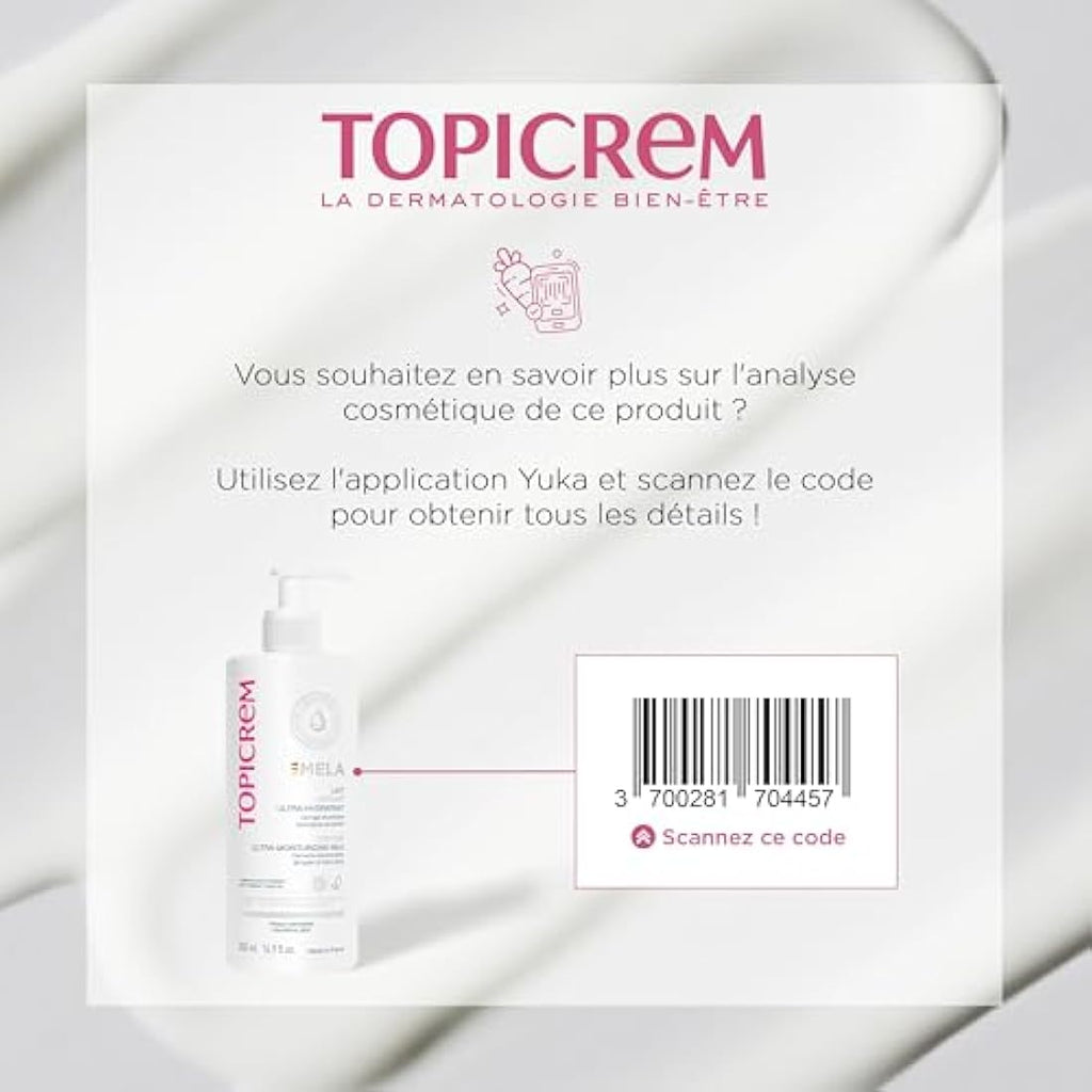 Topicrem Mela Unifying Ultra-Moisturizing Body Milk - Lightening 500ml