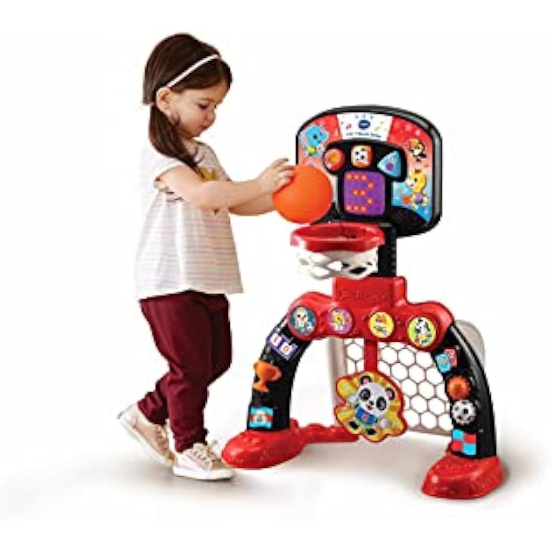 VTech 3-in-1 Sports Centre – Interactive Toddler Basketball & Football
