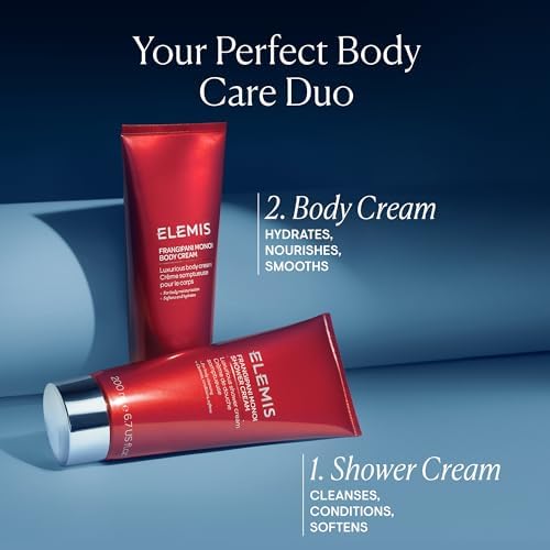 Elemis Frangipani Monoi Shower Cream – Hydrating Body Wash 200ml