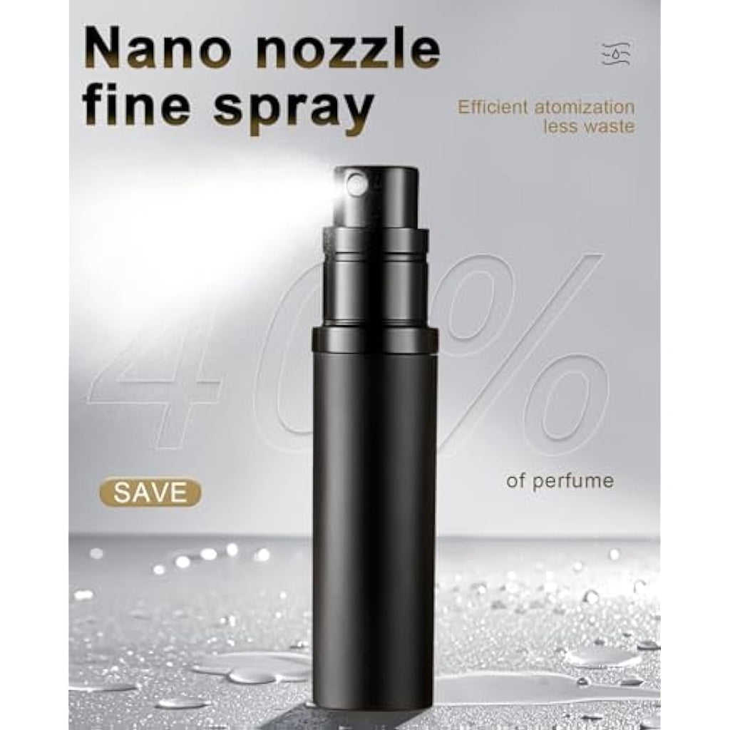 VVGAOGES Refillable Perfume Atomiser – 5ml Portable Travel Spray, 2 Pack