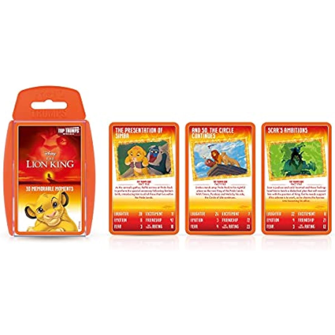 Top Trumps Disney The Lion King Card Game – Educational Toy for Kids