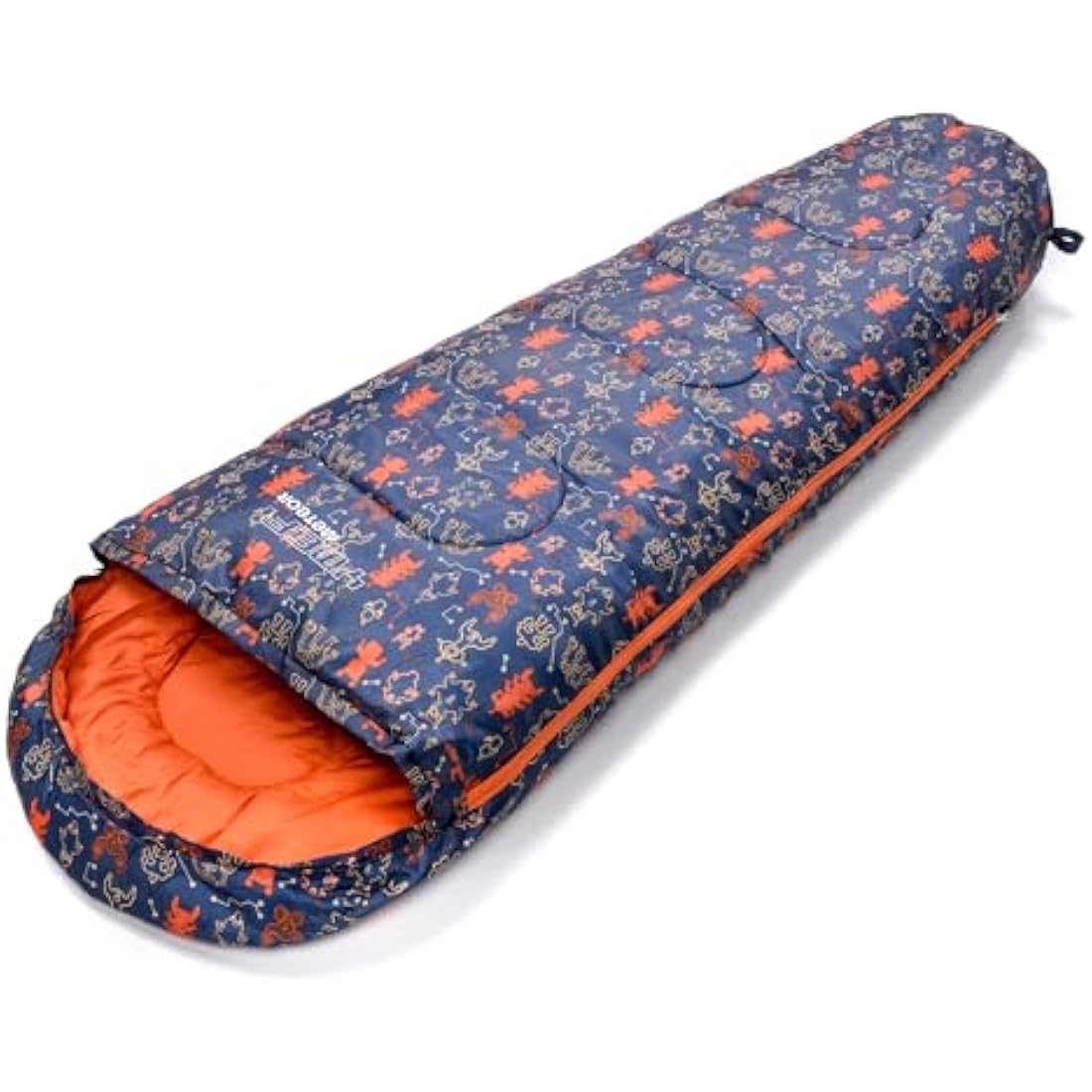 Meteor YMER Kids Mummy Sleeping Bag – Lightweight All-Season Robot
