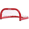 Base Skill Tor 12' Street Hockey Goal - Durable Steel Frame Red