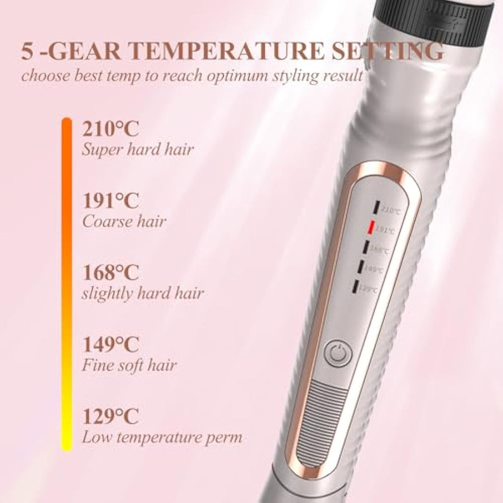 3-in-1 Thermal Brush Set | Ionic Ceramic Heated Round Brush