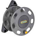 Hozelock 2420 Wall Mounted Hose Reel – 30m Manual Rewind Garden Storage